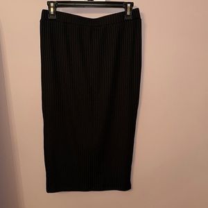 AVEC LES FILLES Black Bodycon Skirt